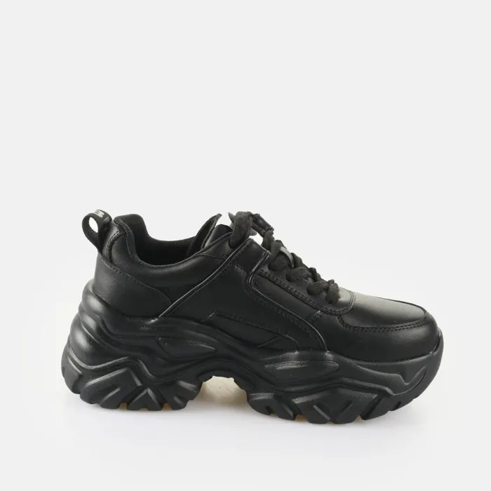 Shop Sneakers BUFFALO BFL GALACTICA 8211 VEGAN NAPPA 8211 BLACK Black