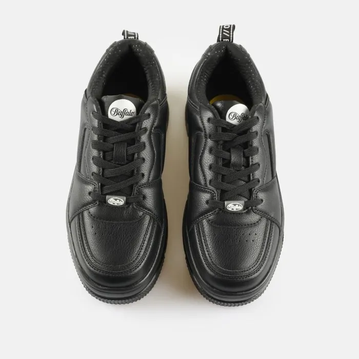 Shop Sneakers BUFFALO BFL JADE 8211 VEGAN NAPPANUBUCK 8211 BLACK Black