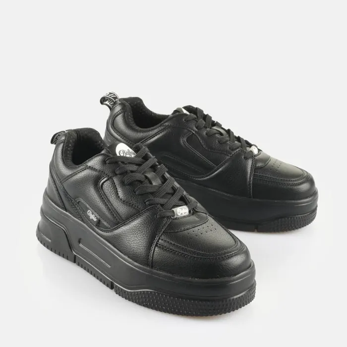 Shop Sneakers BUFFALO BFL JADE 8211 VEGAN NAPPANUBUCK 8211 BLACK Black