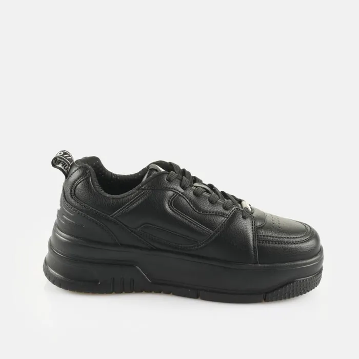 Shop Sneakers BUFFALO BFL JADE 8211 VEGAN NAPPANUBUCK 8211 BLACK Black