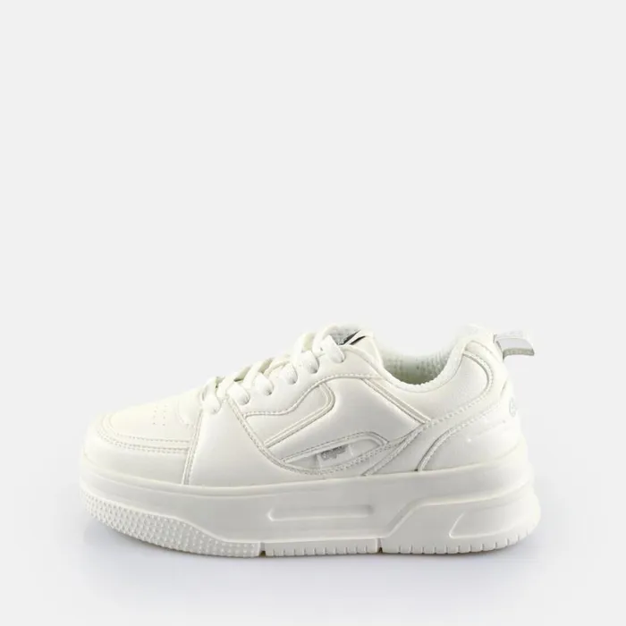 Shop Sneakers BUFFALO BFL JADE 8211 VEGAN NAPPANUBUCK 8211 WHITE White