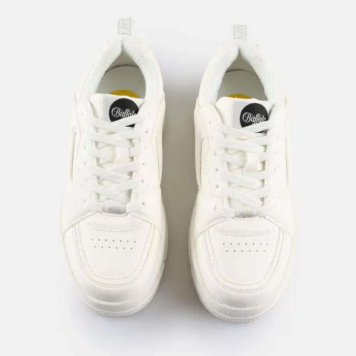 Shop Sneakers BUFFALO BFL JADE 8211 VEGAN NAPPANUBUCK 8211 WHITE White