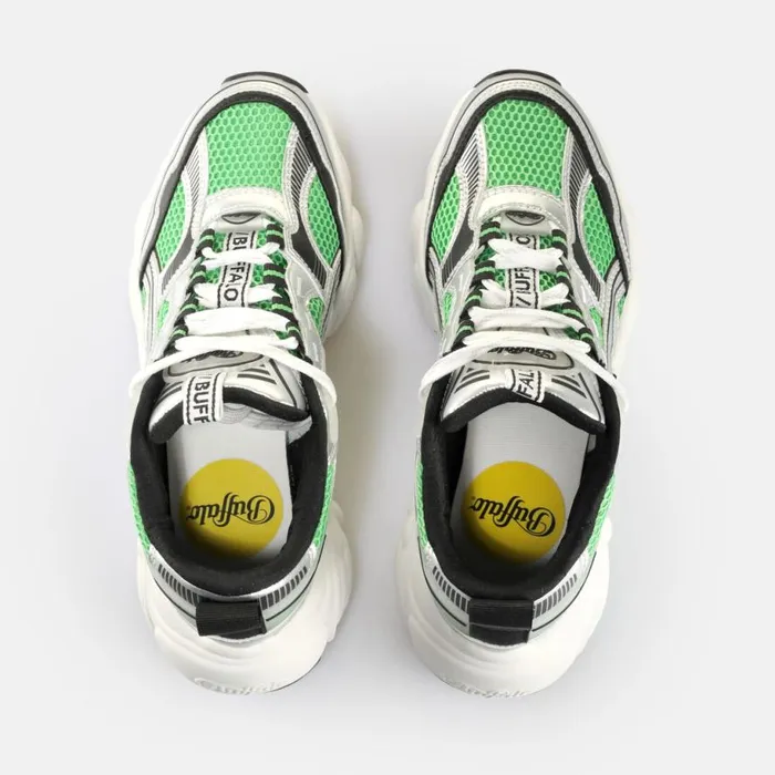 Shop Sneakers BUFFALO CLD Run Jog Green