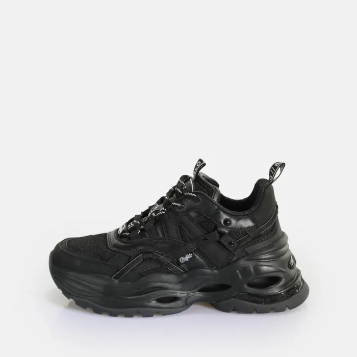 Shop Sneakers BUFFALO Triplet Hollow Black