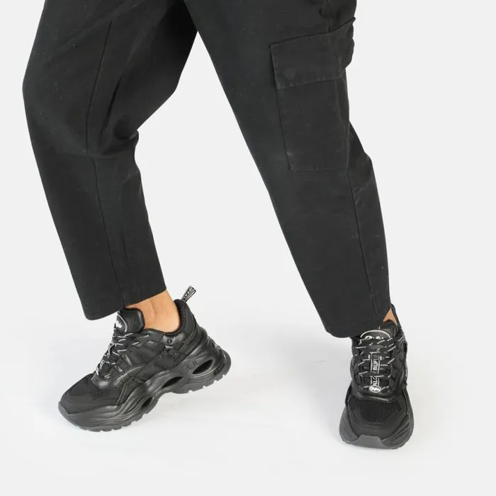 Shop Sneakers BUFFALO Triplet Hollow Black