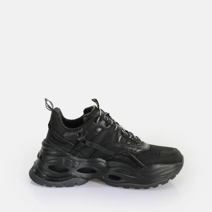 Shop Sneakers BUFFALO Triplet Hollow Black