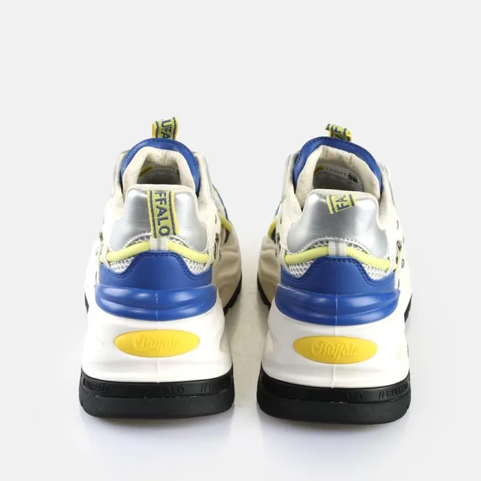Shop Sneakers BUFFALO Triplet Hollow Blueyellowwhite