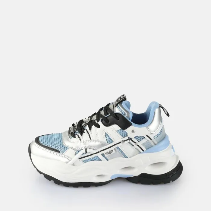 Shop Sneakers BUFFALO Triplet Hollow Whitebluesilver
