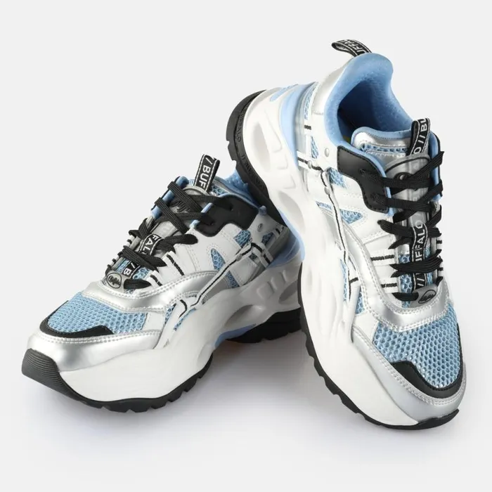 Shop Sneakers BUFFALO Triplet Hollow Whitebluesilver