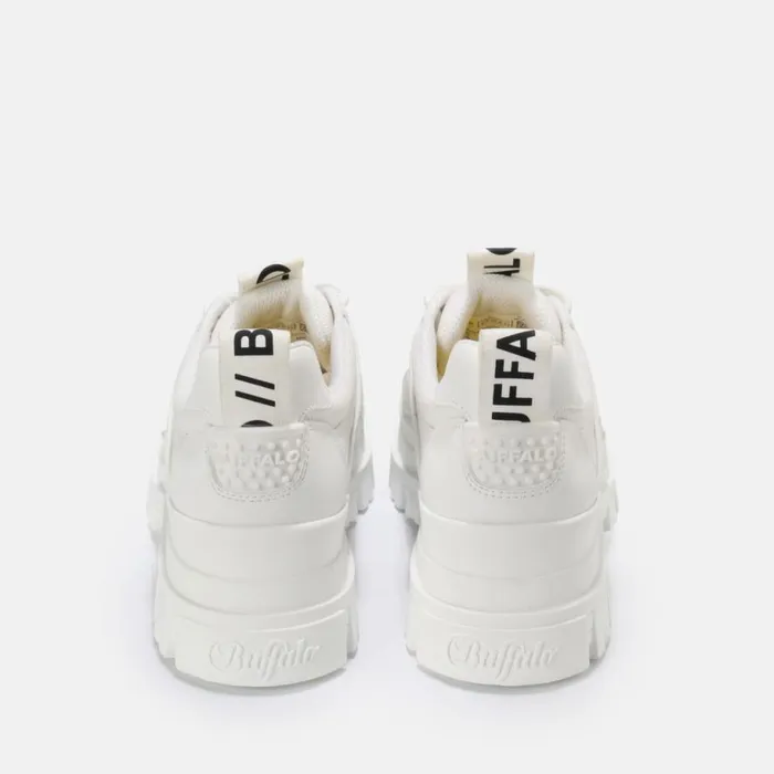 Shop Vegan Shoes BUFFALO Aspha HYB Men Lace Up Vegan White White