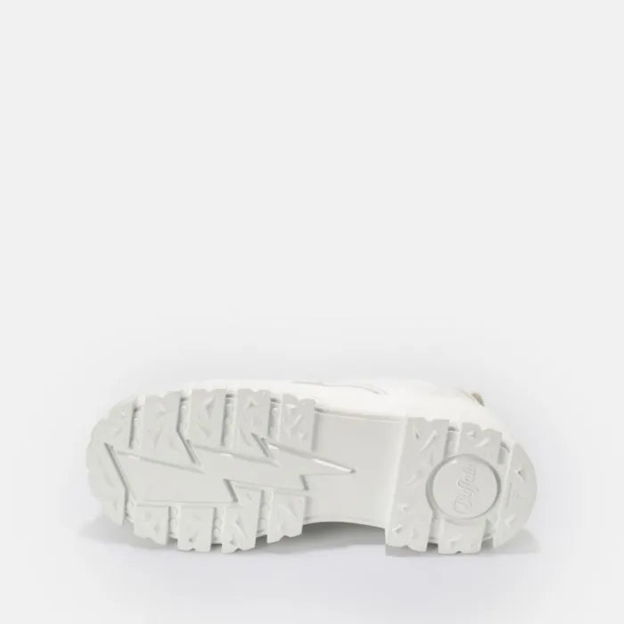 Shop Vegan Shoes BUFFALO Aspha HYB Men Lace Up Vegan White White