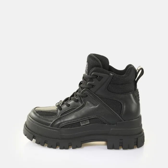 Shop Vegan Shoes BUFFALO Aspha Hyb Mid Black