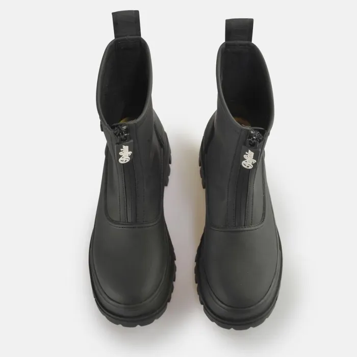 Shop Vegan Shoes BUFFALO Aspha Rain ZIP Black