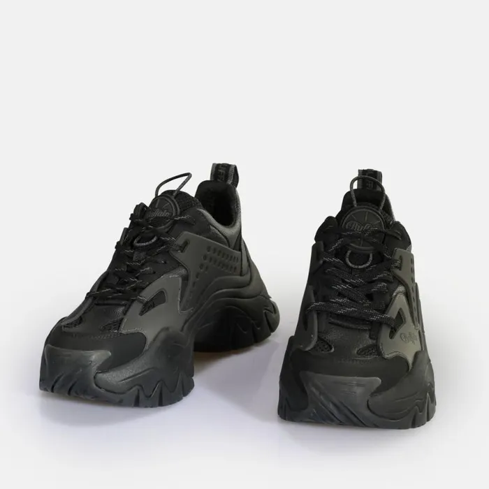 Shop Vegan Shoes BUFFALO Trail One BS Black