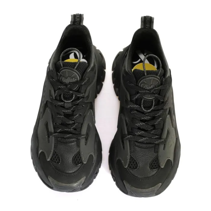 Shop Vegan Shoes BUFFALO Trail One BS Black