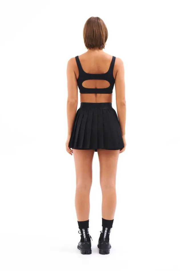 Shop VOLLEY SKIRT IN BLACK PE Nation Skirts