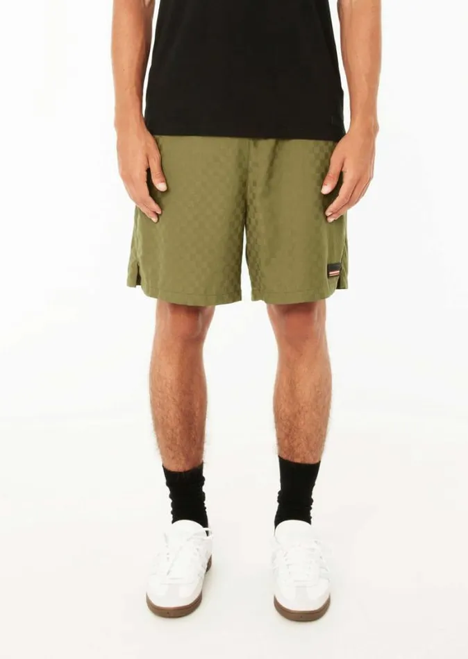 Shop WEST DIVISION SHORT IN KHAKI PE Nation Shorts