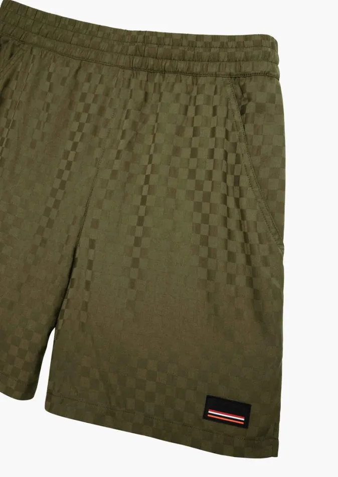 Shop WEST DIVISION SHORT IN KHAKI PE Nation Shorts