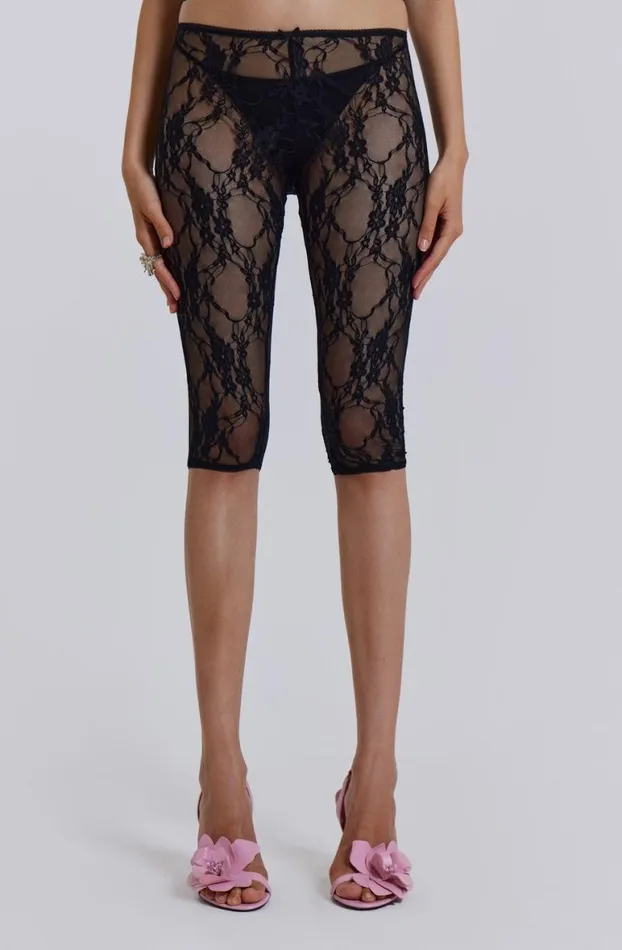 Shorts and Jorts Women Jaded London Venice Lace Pedal Pushers
