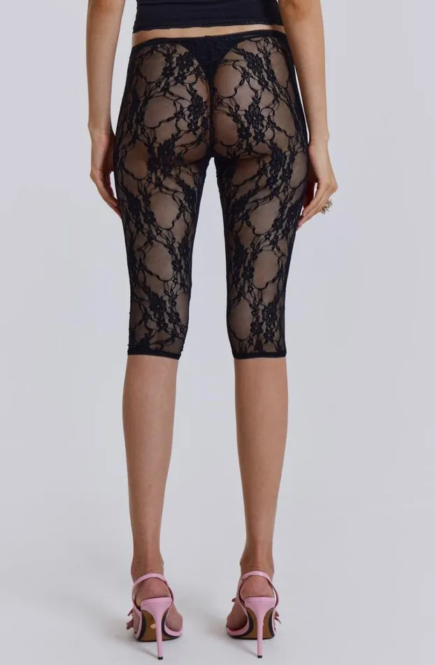 Shorts and Jorts Women Jaded London Venice Lace Pedal Pushers