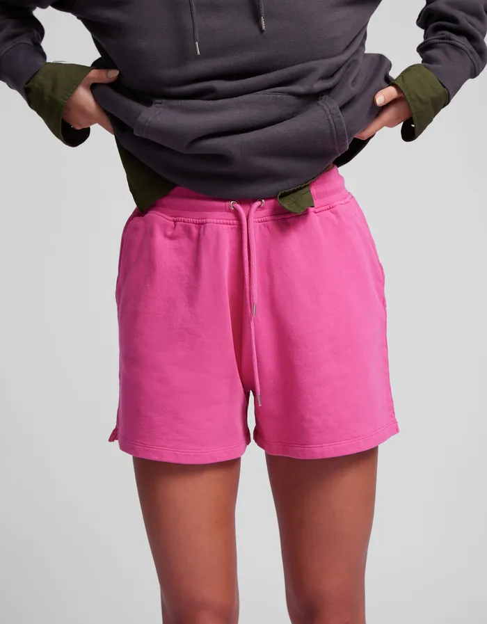 Shorts Colorfulstandard Women Women Organic Sweatshorts 8211 Soft Lavender