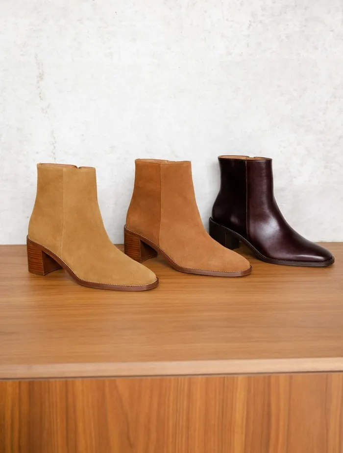 Sienna Squirrel Women Bobbies Ankle Boots