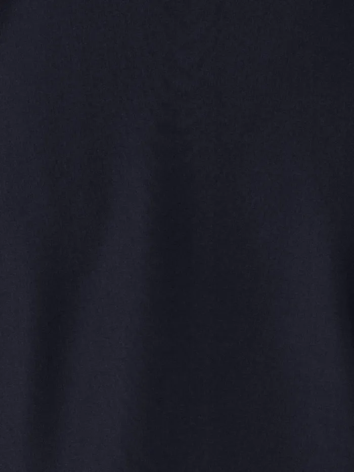 Silk Crpe Shirt Blouse With Leather Trims Black Women Akris Blouses