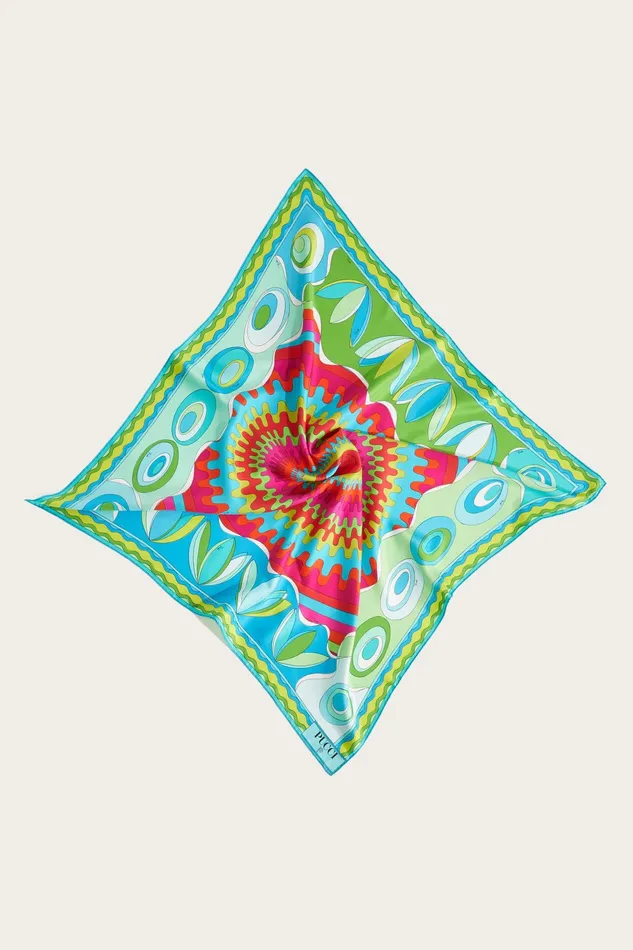 Silks Women PUCCI BersaglioPrint Large SilkTwill Carr