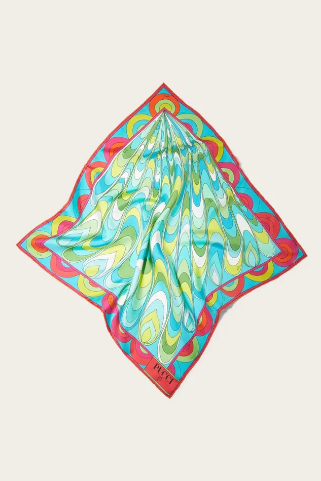 Silks Women PUCCI OndePrint Small SilkTwill Carr