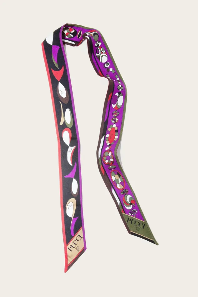 Silks Women PUCCI PesciPrint SilkTwill Scarf