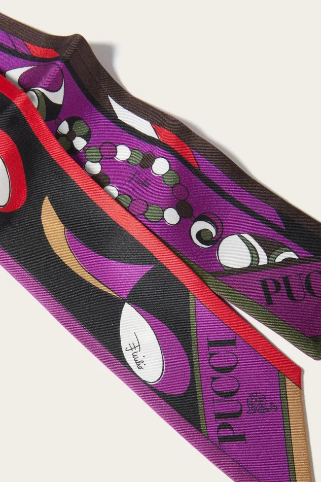Silks Women PUCCI PesciPrint SilkTwill Scarf