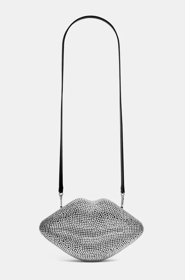 Simon Miller Bags Crystal Lip Clutch In BlackClear 8211 Women Simon Miller Bags Crystal Lip Clutch In BlackClear 8211 Women