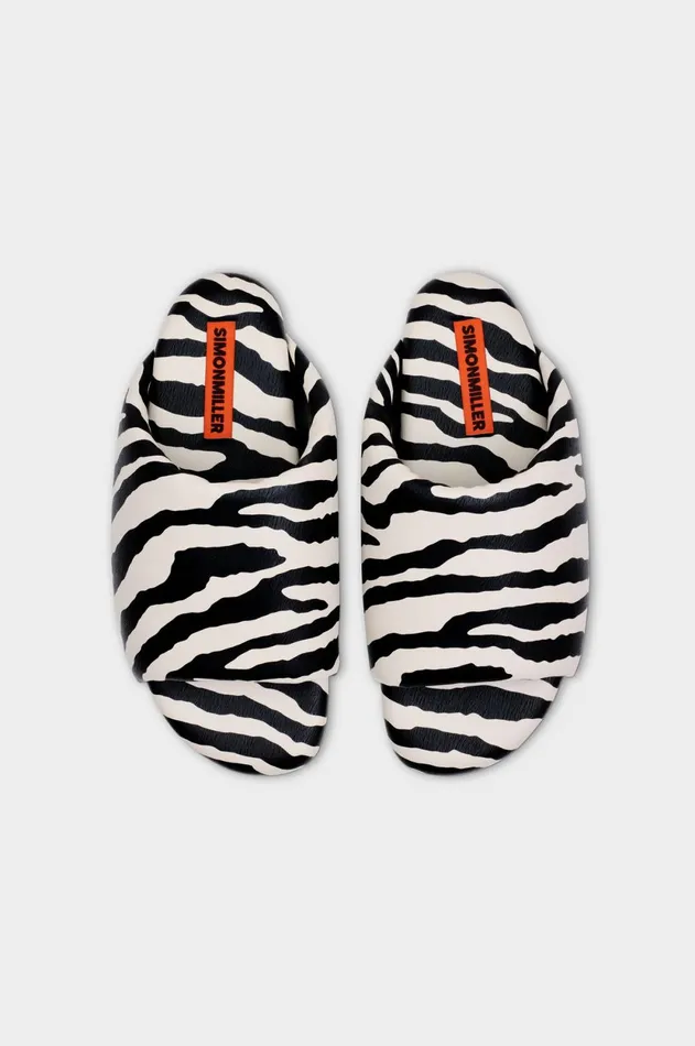 Simon Miller Flats Zebra Bubble Slide In Zebra Trip 8211 Women Simon Miller Flats Zebra Bubble Slide In Zebra Trip 8211 Women