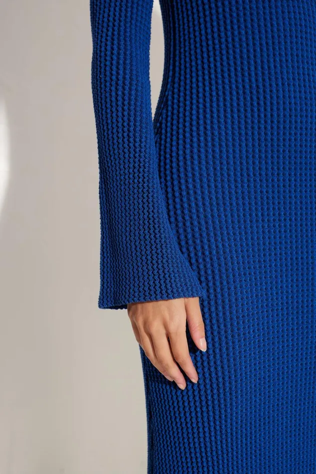 Simon Miller Knitwear Simon Miller Zumi Textured Knit Dress In Matisse Blue 8211 Women