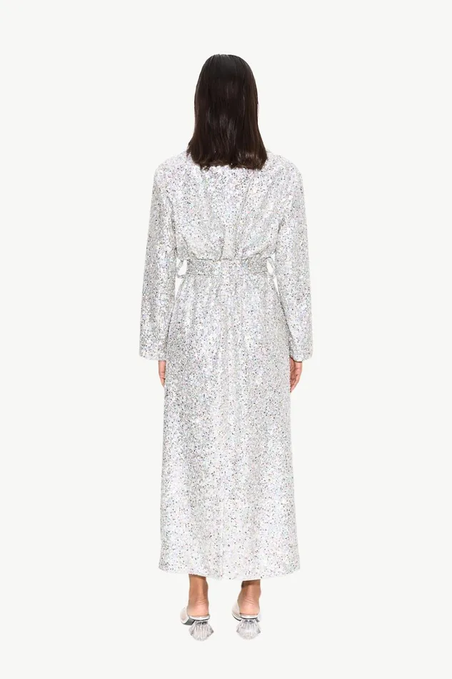 Simon Miller Outerwear Rhodes Sequin Trench Coat In Iridescent 8211 Women