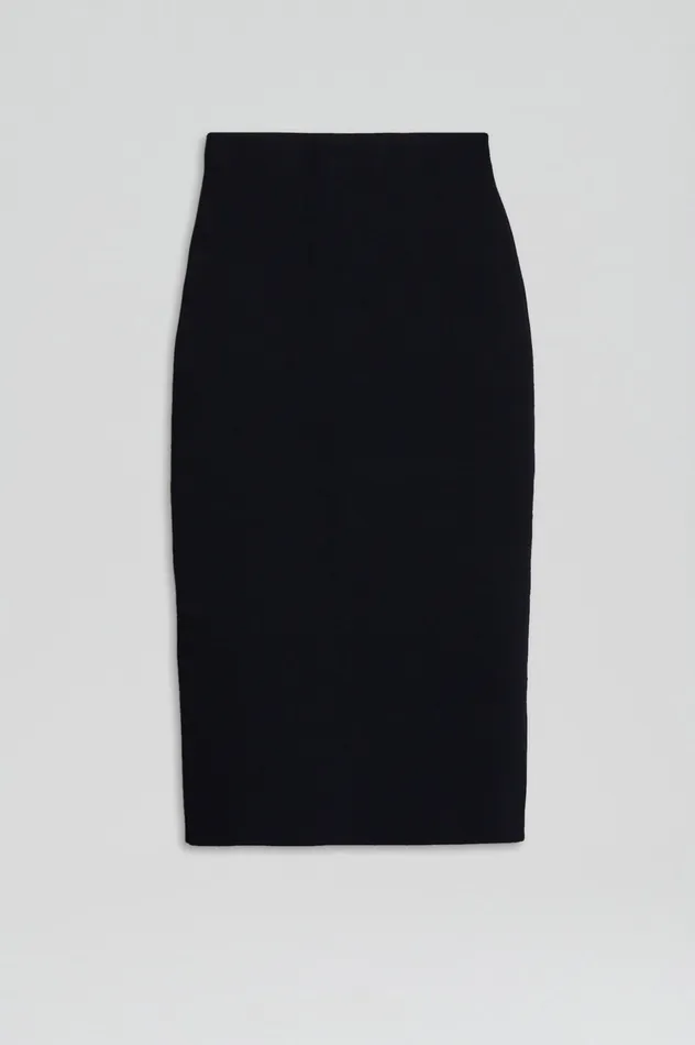 Skirts Women CREPE KNIT PENCIL SKIRT BLACK Scanlan Theodore