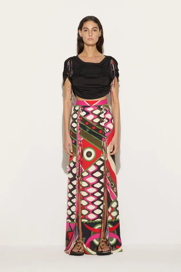 Skirts Women PUCCI VivaraPrint Long Skirt