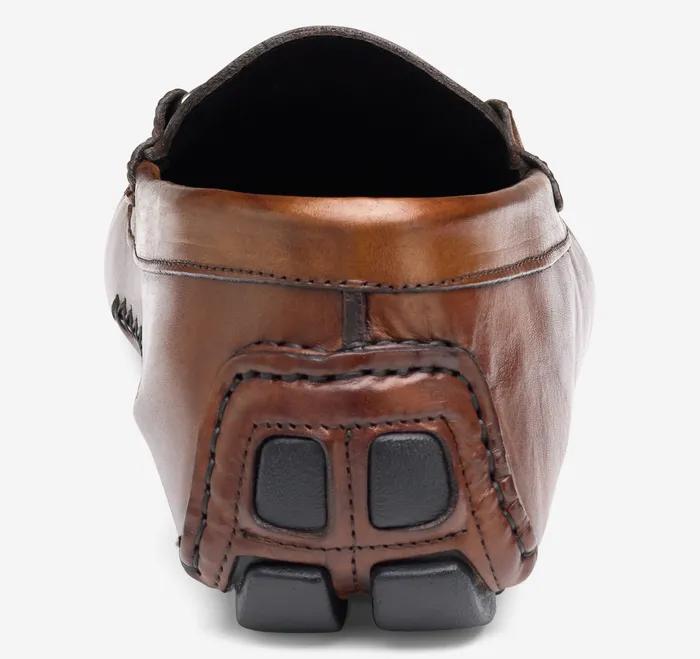 SlipOns and Loafers Men Dayton Bit Loafer Brown Italian Calfskin Johnston and Murphy