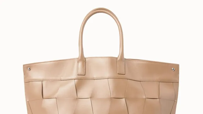Small Ai Messenger Bag In Braided Trapezoids Cordage Women Akris Tote Bags