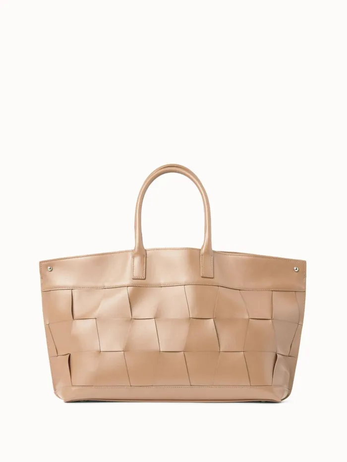 Small Ai Messenger Bag In Braided Trapezoids Cordage Women Akris Tote Bags