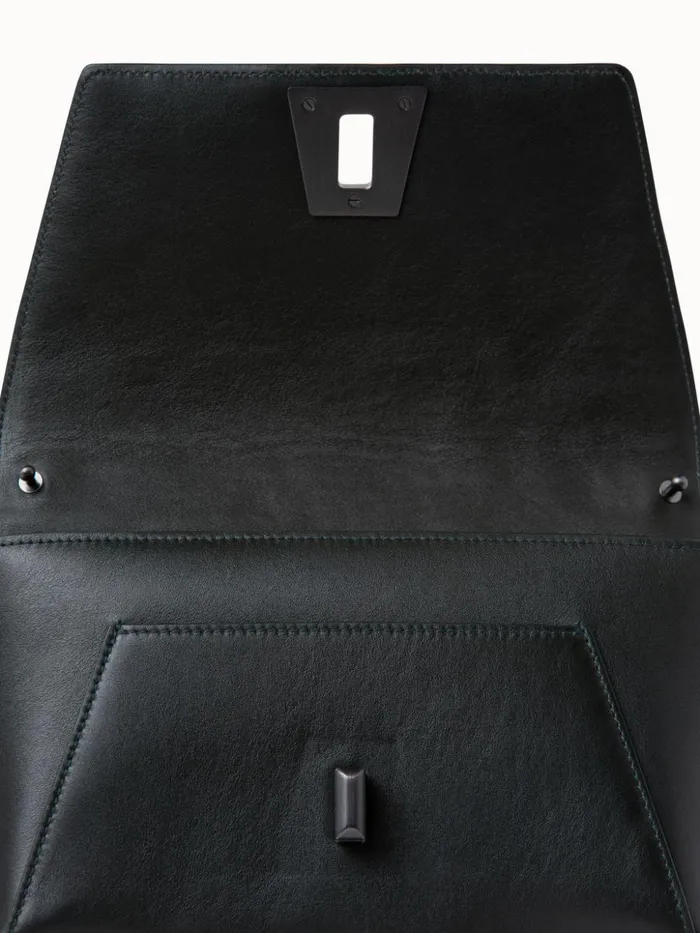 Small Day Bag In Braided Trapezoids Bottle Women Akris Crossbody Bags