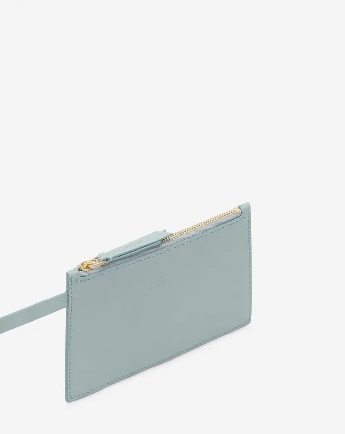 Small Leather Sequence By Lanvin Handbag Ice Blue Women Lanvin Crossbody Bags and Shoulder Bags