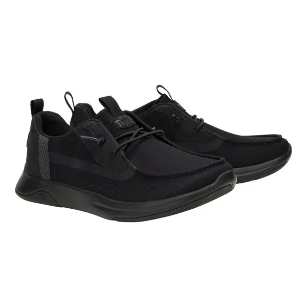 Sneakers Apparel Wally Drift Mesh BlackBlack heydude