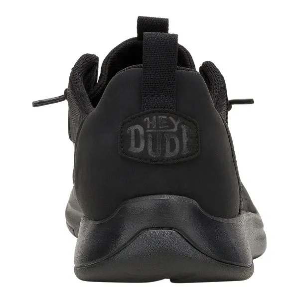 Sneakers Apparel Wally Drift Mesh BlackBlack heydude