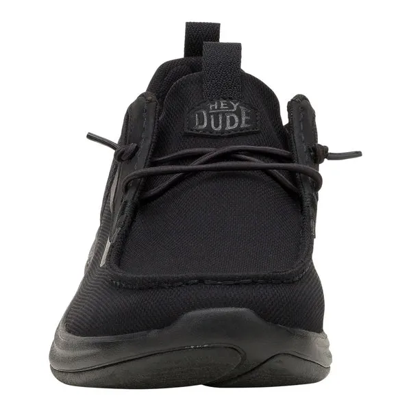 Sneakers Apparel Wally Drift Mesh BlackBlack heydude