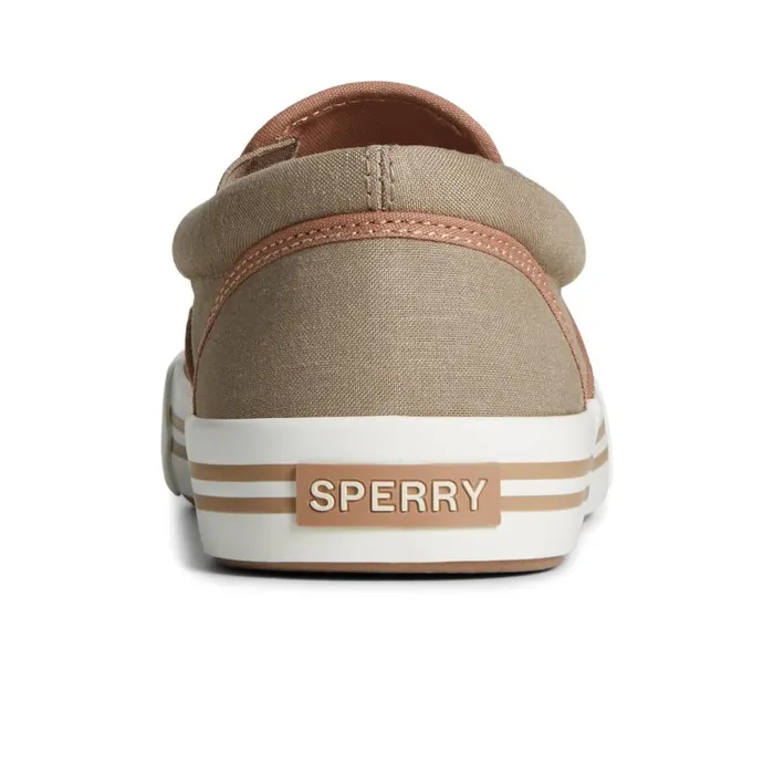 Sneakers Men Sperry Striper II Linen Slip On Sneaker Medium Beige