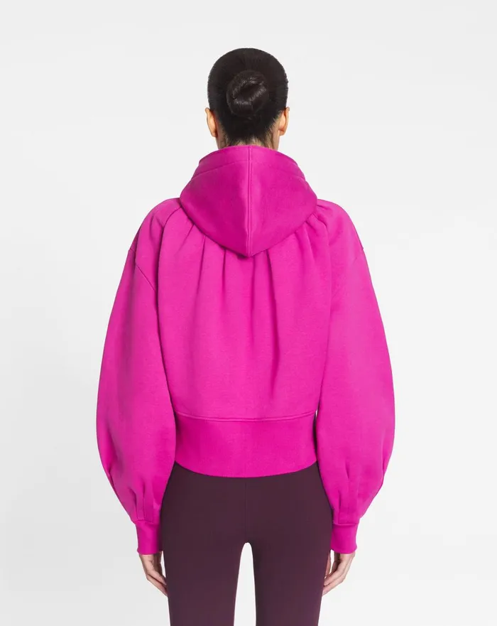 Sportswear Zipped Hoodie Fuchsia Women Lanvin TShirts and Sweatshirts Sportswear Zipped Hoodie Fuchsia Women Lanvin TShirts and Sweatshirts