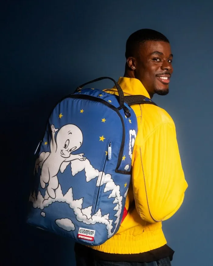 SPRAYGROUND Backpacks CASPER CLOUDS SHARK DLXSR BACKPACK 8211 Universal SPRAYGROUND Backpacks CASPER CLOUDS SHARK DLXSR BACKPACK 8211 Universal