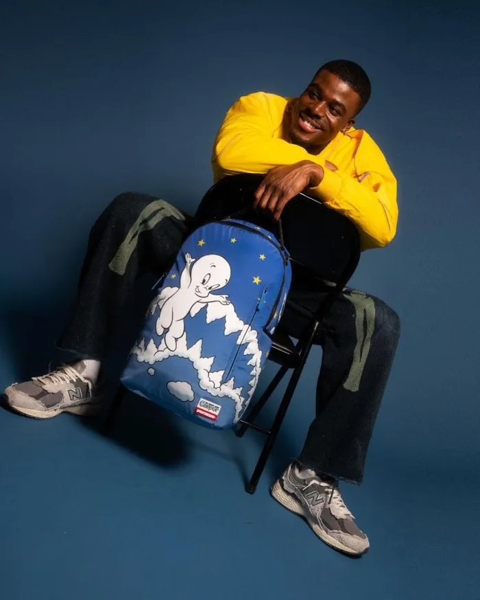 SPRAYGROUND Backpacks CASPER CLOUDS SHARK DLXSR BACKPACK 8211 Universal SPRAYGROUND Backpacks CASPER CLOUDS SHARK DLXSR BACKPACK 8211 Universal
