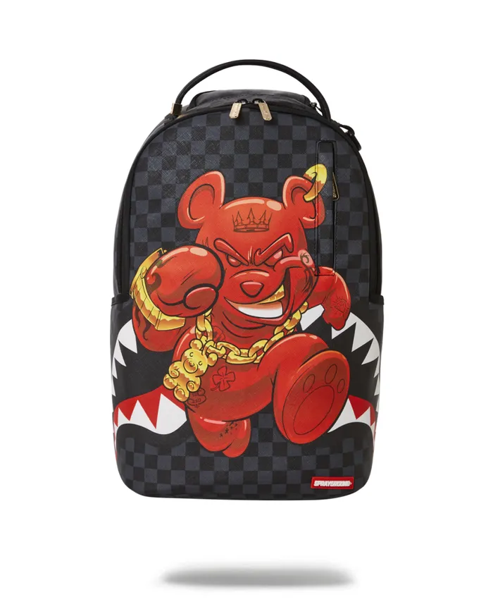 SPRAYGROUND Backpacks CHASE BANK DIABLO BACK AT IT GREY DLXV 8211 Universal